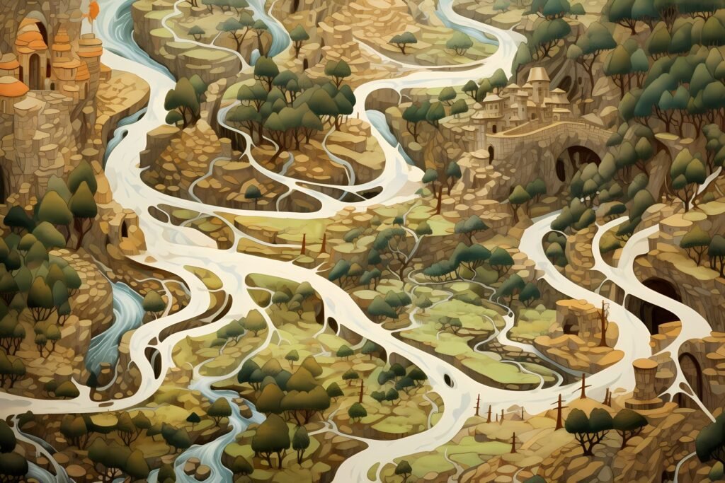 Winding Path of Knowledge