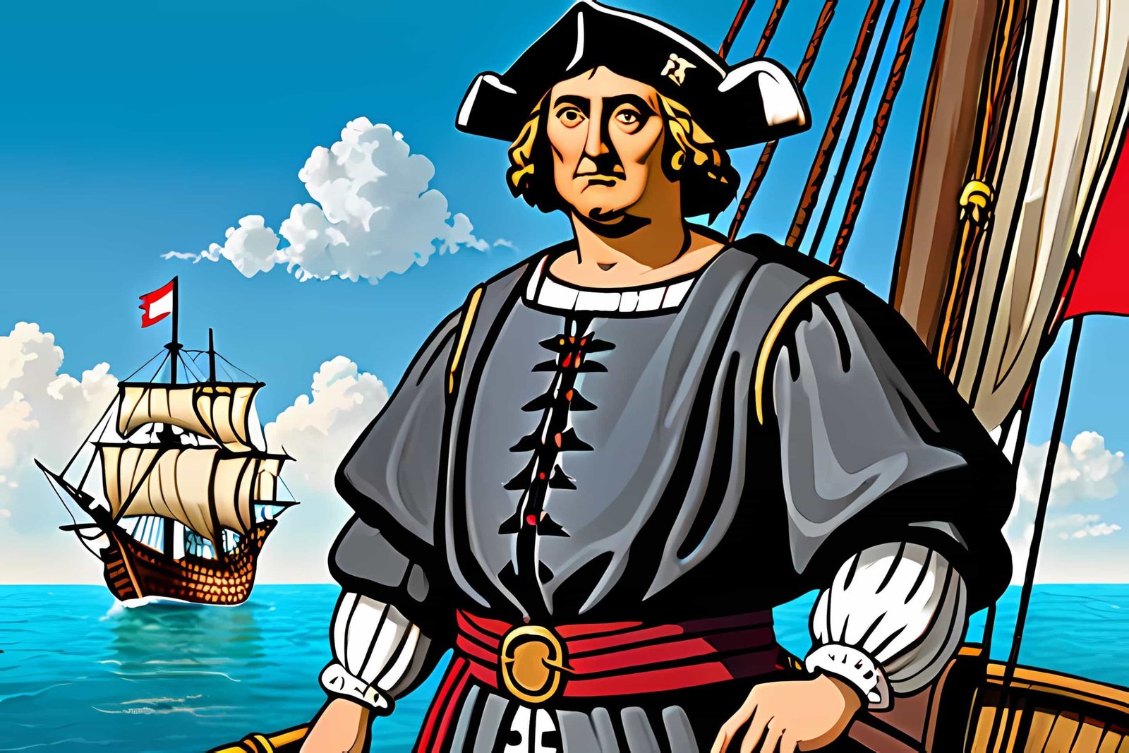 "You can never cross the ocean unless you have the courage to lose sight of the shore."